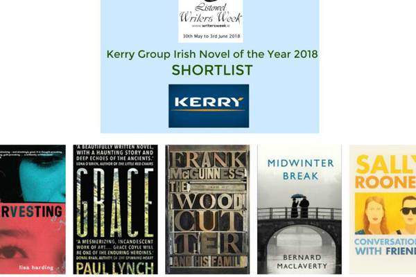 Bernard MacLaverty and Sally Rooney on shortlist for Irish Novel of the Year