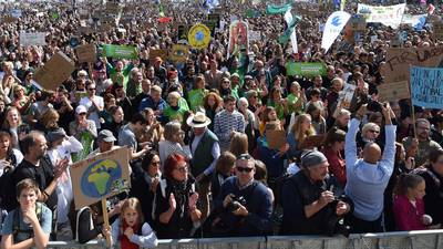Millions of Europeans take part in strike for climate action