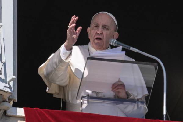 ‘Unacceptable armed agression’ and ‘massacre’ must stop says Pope Francis