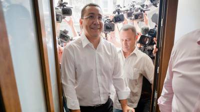 Romanian prime minister Victor Ponta charged with forgery
