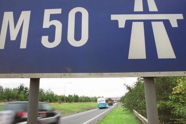 Commuter chaos: M50 pile-up causes delays for Dublin drivers
