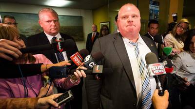 Toronto mayor drops out of election due to tumour diagnosis