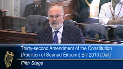How the Seanad voted