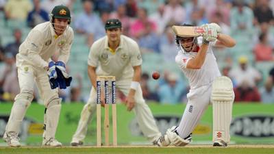 Australia edge slowly towards consolation Test win