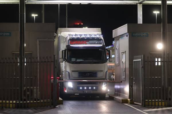 Most lorries on first post-Brexit ferries did not know about customs checks
