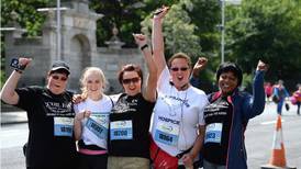 Tens of thousands  participating in marathon events in Dublin and Cork