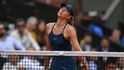 Maria Sharapova crashes out of French Open