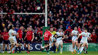Munster fall just short of the full Houdini as Racing take share of the spoils