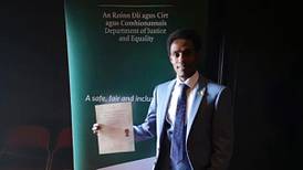 Hiko Tonosa completes long journey to Irish citizenship