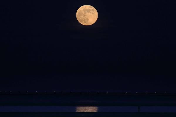 Supermoon to be visible over Ireland on Thursday night