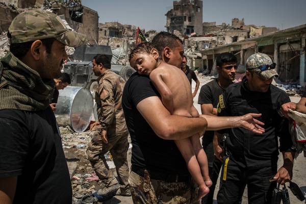 The dead and the living of the last Isis stronghold in Mosul