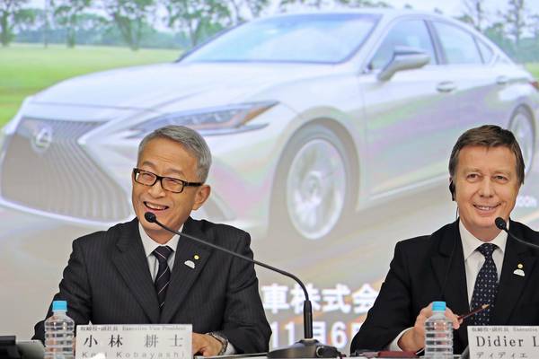 Toyota optimistic as sales at Lexus division grow