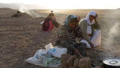 Forgotten Yazidis still trapped on Mt Sinjar