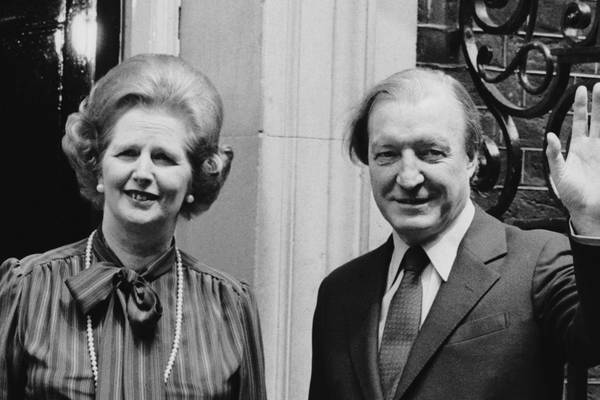 Tory party adviser ‘very struck’ by rapport between Margaret Thatcher and Charles Haughey