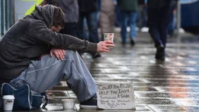 Begging on Cork city streets has increased, gardaí have said