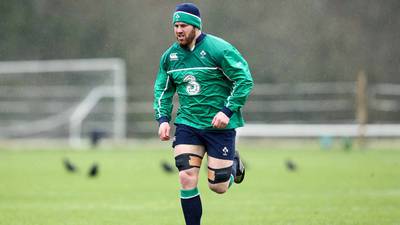 Seán O’Brien  back in full training ahead of France game