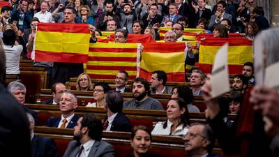 Catalan independence resolution draws swift retort from Madrid