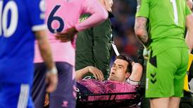 Seamus Coleman eases serious injury fears following scan