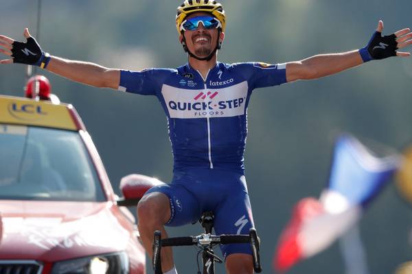 Julian Alaphilippe restores French pride as top guns hold fire
