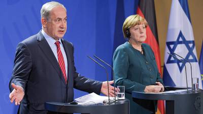 Storm over Holocaust remark grows as Netanyahu meets Kerry