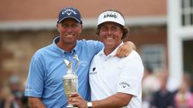 Bones moved to tears as he takes special pride in Mickelson’s success