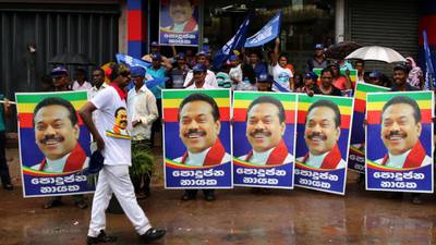 Sri Lankan ex-president hopes to make a comeback