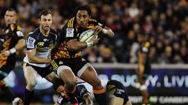 Bundee Aki scores for Chiefs but Brumbies prevail