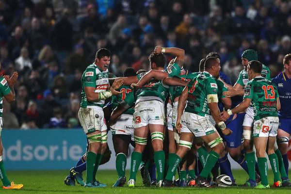 Leinster turned over by determined Benetton at RDS