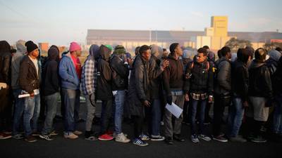 ‘We don’t want them’ - protests as migrants move on from Calais
