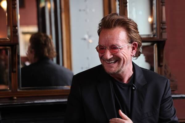 Bono says united Ireland would be ‘wonderful’ but two states still at ‘dating stage’