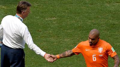 Dutch blow as  Nigel de Jong ruled out of World Cup