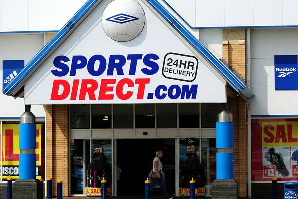 Sports Direct paid €1m dividend as it received €2.87m in wage supports