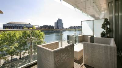 Docklands apartment with fine views for €600,000