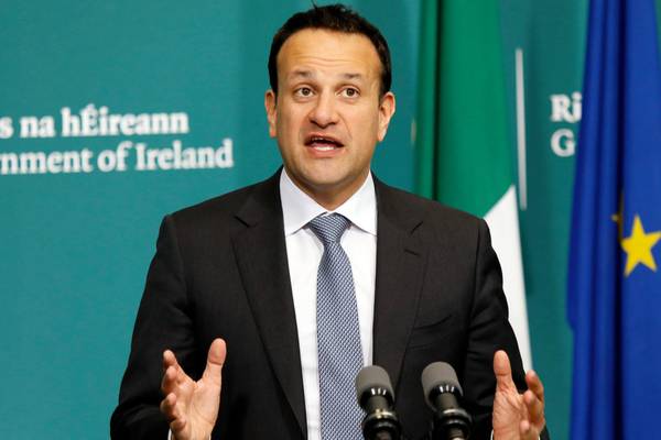 Public may be advised to wear face coverings, says Varadkar