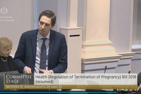 Harris ‘disappointed’ at hospital warning that it cannot meet abortion deadline