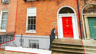 Georgian house on Fitzwilliam Square for sale for €3.2m