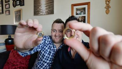 Same-sex couple tell of long fight for marriage equality