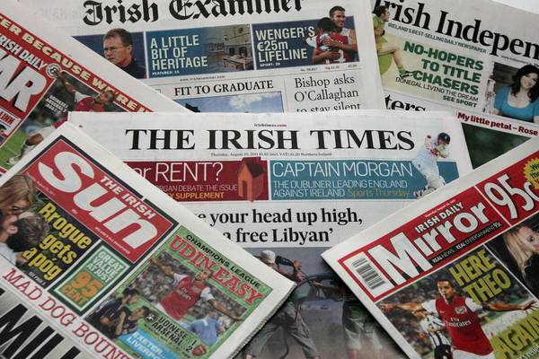 A sobering new look at Irish media