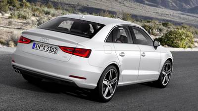 Audi shows off its new A3 saloon