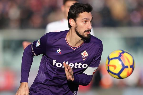 Fiorentina captain Davide Astori dies suddenly aged 31