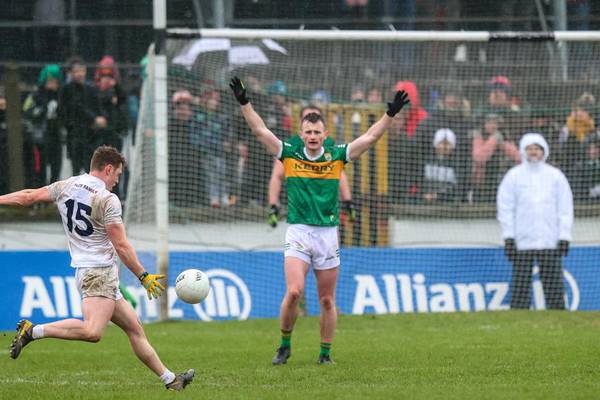 Kildare and Kerry share the spoils on a truly Janaury afternoon