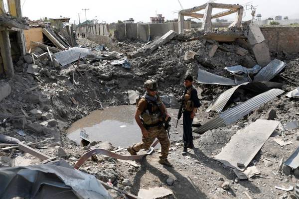 Taliban suicide bomber kills 14, wounds 145 in Afghan attack