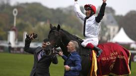 Dettori leads Golden Horn to Arc glory