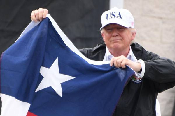 Trump praises rescue effort as Houston deals with ‘epic’ flood