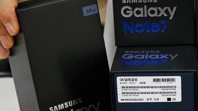 Samsung starts Galaxy Note 7 exchange programme in Ireland