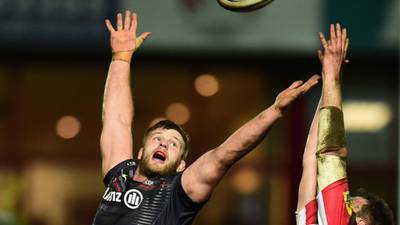 Saracens lock George Kruis out for Munster clash