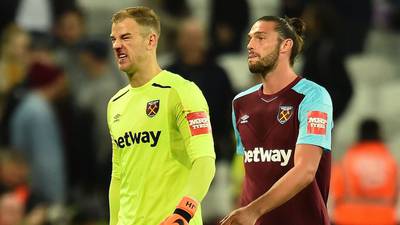 Andy Carroll saves Joe Hart’s blushes in Stoke draw