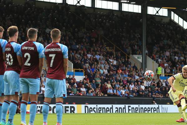 Martin Odegaard earns Arsenal three points at Burnley