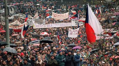 Velvet Revolution memories bittersweet as Czechs worry for their democracy