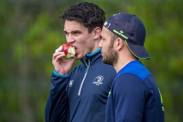 Joey Carbery starts at outhalf for Leinster against Ospreys